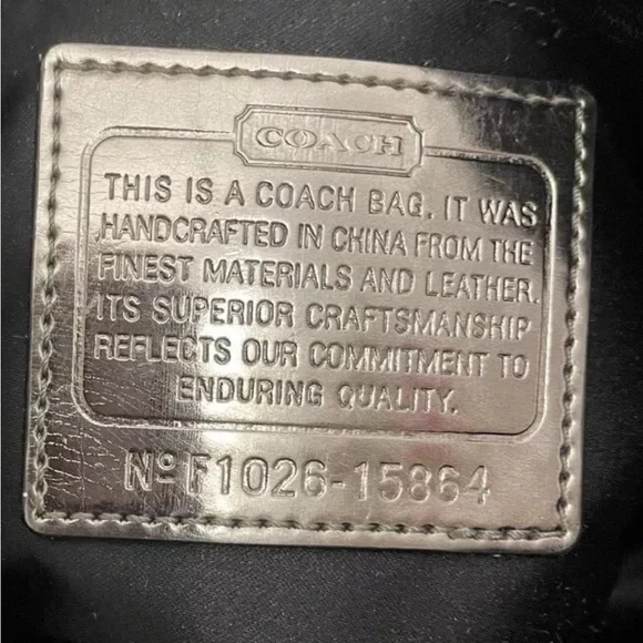 Coach Poppy Op Art Lurex Groovey Shoulder Bag - Picture 3 of 4